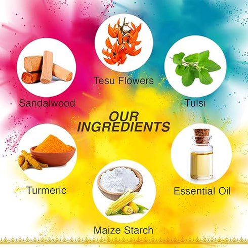 Antarkranti Naturals Blue Herbal Handmade Gulal