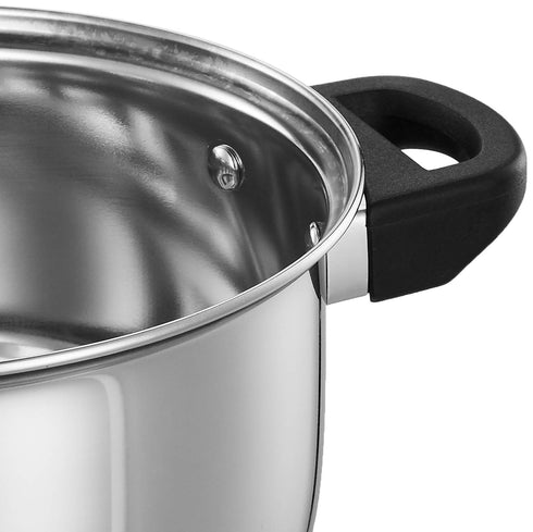 Solimo Stainless Steel Induction Bottom Dutch Oven With Glass Lid