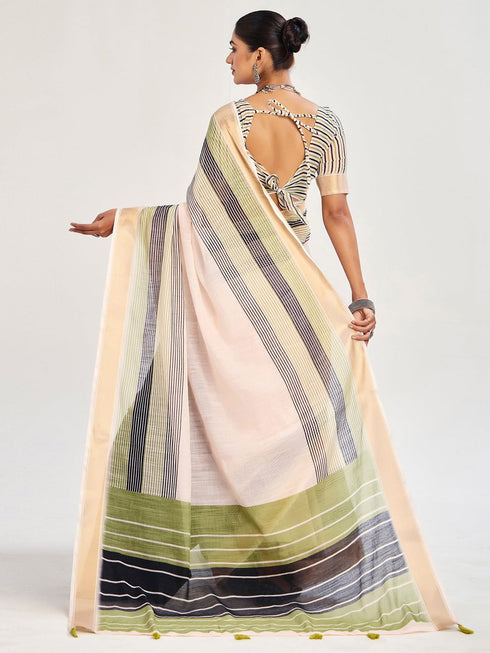 Vasthrlay Printed Unstitched Blouse Ethnic Wear