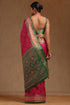 Vasthrlay Turquoise Woven Design