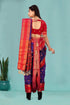Vasthrlay Paithani Maharashtrian Contrast Traditional