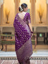 Vasthrlay Banarasi Traditional Unstitched Saree