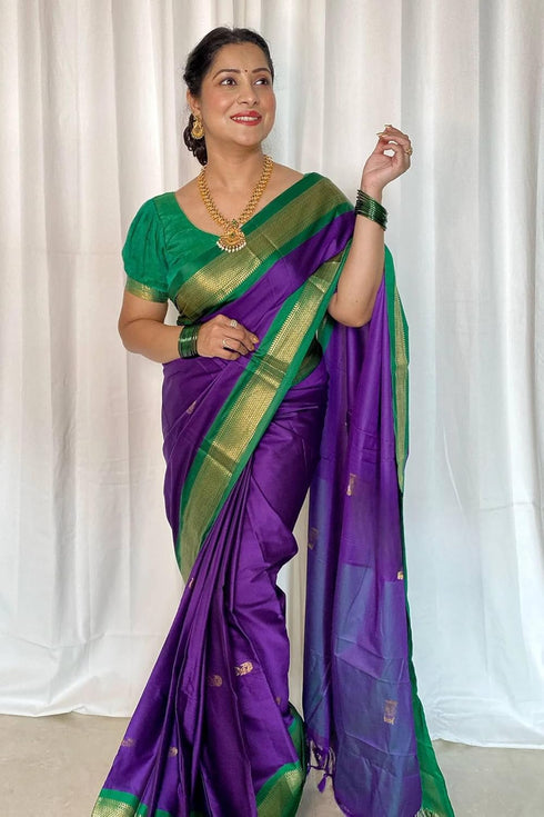 Vasthrlay Kanjivaram Lichi Blouse Ethnic Wear