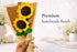 Handmade Crochet Flower Bouquet, Sunflower & Tulip Designs, Birthday