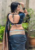 VasthrlayWomen's Banarasi Kanchipuram Saree