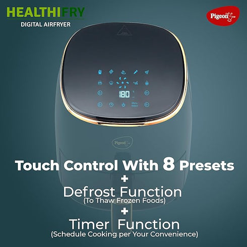 Pigeon Healthifry Digital Air Fryer, 360°