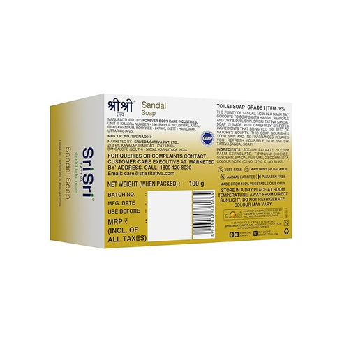 Sri Sri Tattva Sandal Soap 100g