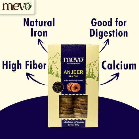 Mevo Premium Dried Figs (Anjeer)