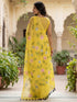 Vasthrlay Yellow Cotton Lightweight Ethnic Wear