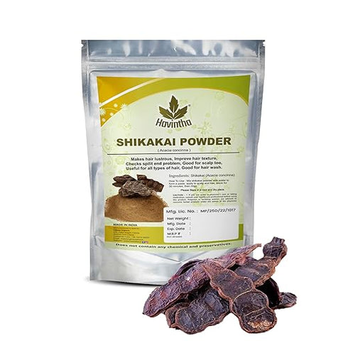 Havintha - Amla, Reetha, Shikakai, Bhringraj & Hibiscus Hair growth Powder