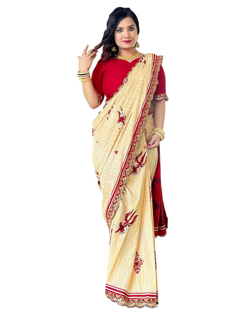 Vasthrlay Printed Unstitched Smc Ethnic Wear