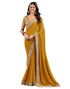 Vasthrlay Georgette Embroidery Unstitched Green Saree