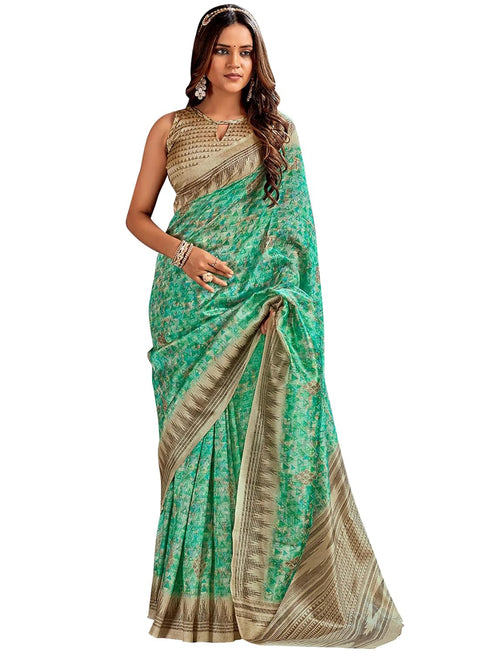 Vasthrlay Printed Unstitched Hs Ethnic Wear
