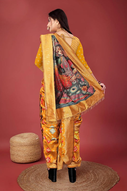Vasthrlay Banarasi Artistic Traditional Maharashtrian