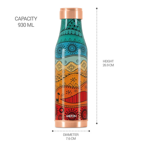 Copper Water Bottle-850 ml