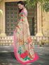 Vasthrlay Elephant Printed Unstitched Sai Ethnic Wear