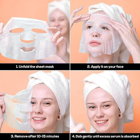 Havintha - Sandalwood Face Sheet Mask For Glowing Skin