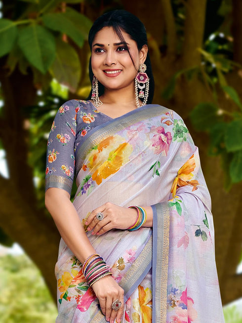 Vasthrlay Cotton Unstitched Sr Ethnic Wear