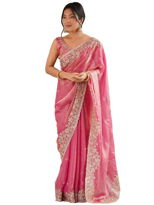Vasthrlay Lavender Embroidery Unstitched Vt Ethnic Wear