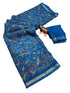 Vasthrlay Tussar Print Saree