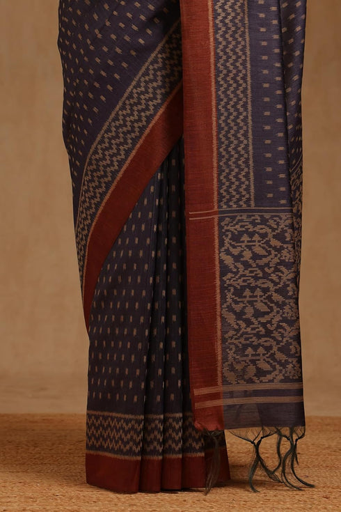 Vasthrlay Purple Tussar Designs
