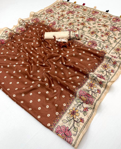 Vasthrlay Bandhani Embroidery