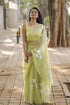 Vasthrlay Designer Linen Floral Blouse