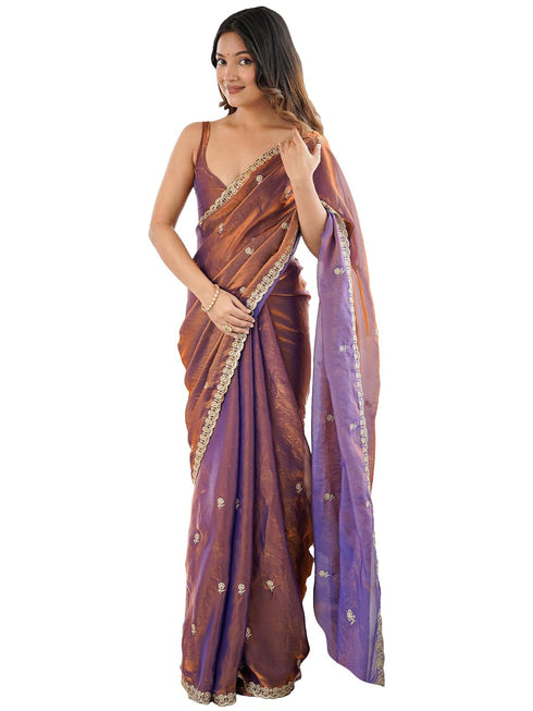 Vasthrlay Shimmer Embroidered Unstitched Kr Ethnic Wear