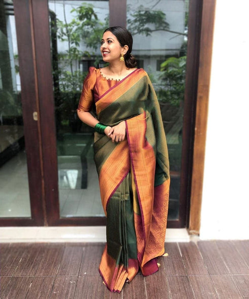 Vasthrlay Kanchipuram Traditional Unstitched