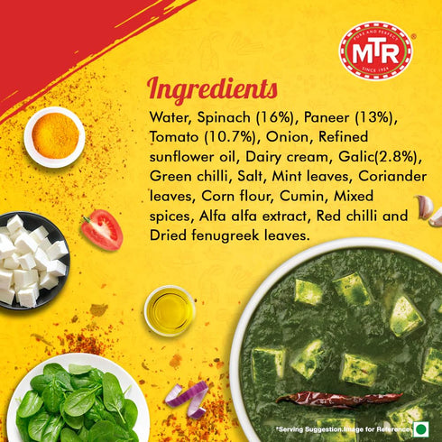 Hypercity Combo MTR Ready to Eat Palak Paneer Promo Pack