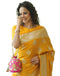 Vasthrlay Kanjivaram Banarasi Wedding Orange Saree