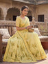 Vasthrlay Chanderi Printed Coffee Saree