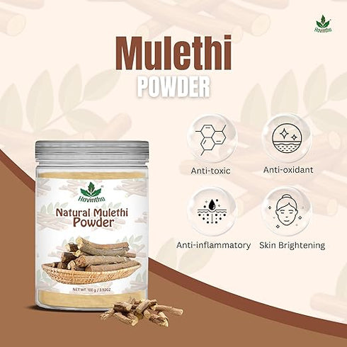Havintha - Natural Mulethi powder Jar for Face Care