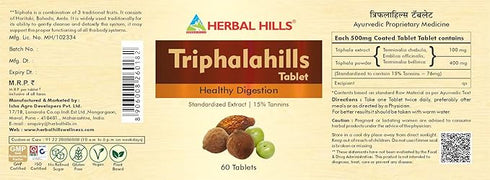 Herbal Hills Ayurveda Triphalahills Tablets