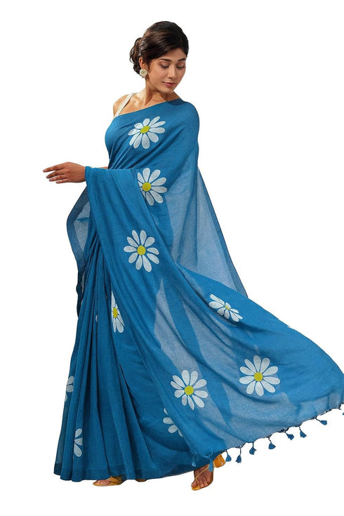 Vasthrlay Georgette Unstitched Saree Az Ys Genda Fool