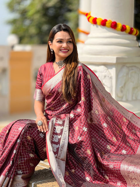 Vasthrlay Kanjivaram Saree