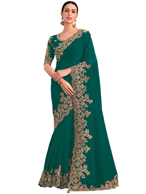 Vasthrlay Embroidery Unstitched Designer Tfh Ethnic Wear