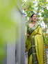 Vasthrlay Banarasi Unstitched Saree