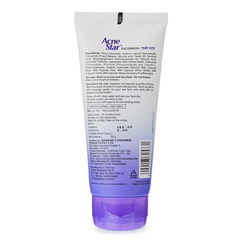 Acnestar Unisex Face Wash