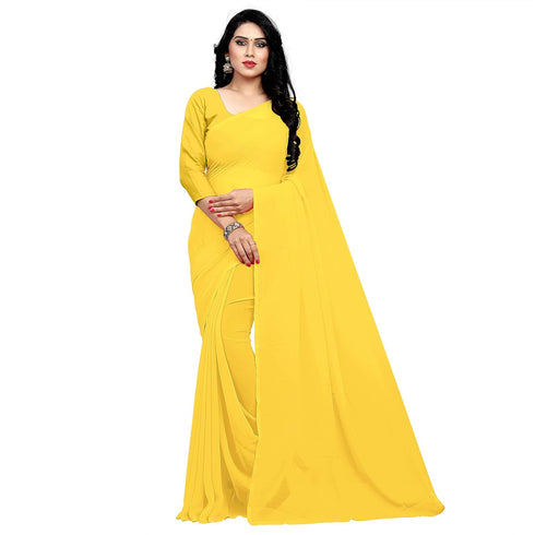 VasthrlayTextile Georgette Unstitched Pink Free Ethnic Wear