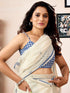 Vasthrlay Georgette Embroidery Black Saree