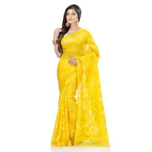 Vasthrlay Db Vasthrlay Jamdani Db121020jamdanitant1 Yellow