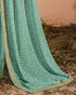 Vasthrlay Bandhani Georgette Unstitched Black Saree