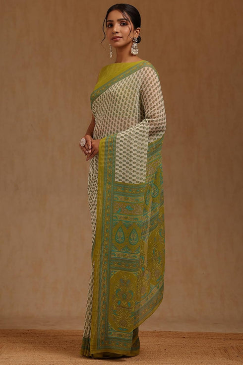 Vasthrlay Light Georgette Floral