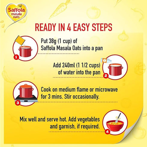 Saffola Masala Oats Masala and Coriander