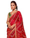 Vasthrlay Georgette Embroidery Unstitched Yellow Saree