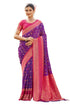 Vasthrlay Kanjivaram Unstitched Jacquard Stylish Saree