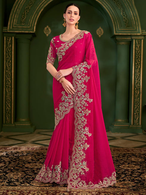 Vasthrlay Embroidery Unstitched Designer Tfh Ethnic Wear