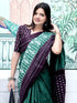 Vasthrlay Charcoal Printed Unstitched Smc Ethnic Wear