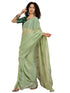 Vasthrlay Georgette Embroidery Dusty Saree